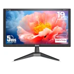 Foxin 18.5 inch Crystal LED Monitor | True Pixel, 1360x768p, 5ms, 60Hz | HDMI/VGA | Wall Mount | 178° View | 1000:1 Contrast | Eco-Friendly PC/Gaming/Desktop/CCTV/Laptop Extension Display